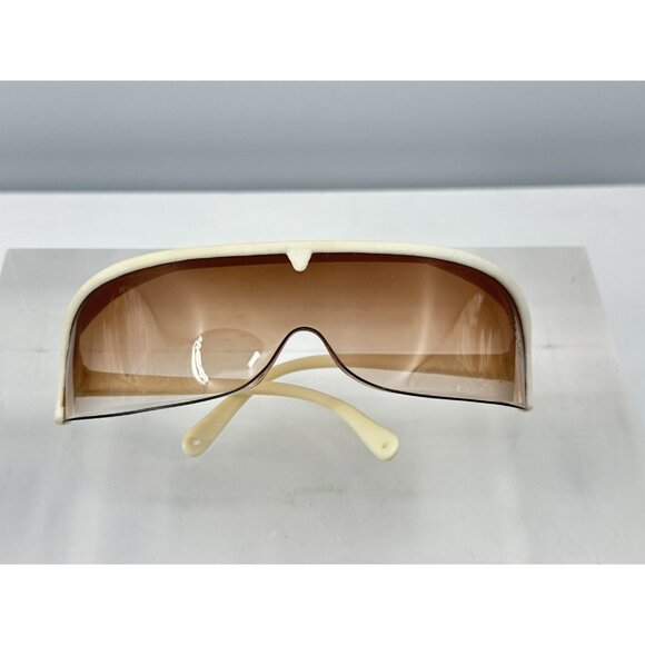 Brevettato Baruffaldi Accessories - Vintage Brevettato Baruffaldi Wrap Sunglasses Ivory Frames Anti Fog Italy (L)